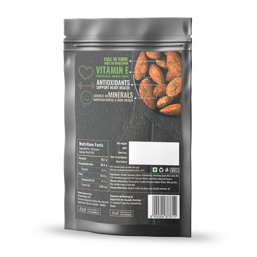 Almonds 1kg | Crazy Chilli | High Protein & High Fiber - Image 2