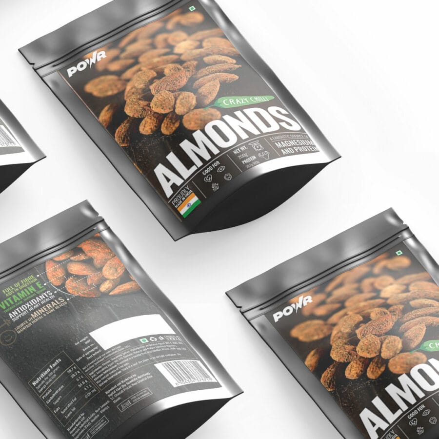 Almonds 1kg | Crazy Chilli | High Protein & High Fiber - Image 3